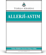 Turkiye Klinikleri Journal of Allergy & Asthma